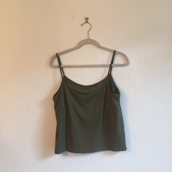 Liz Claiborne Lizsport XL tank top khaki green - Picture 2 of 4